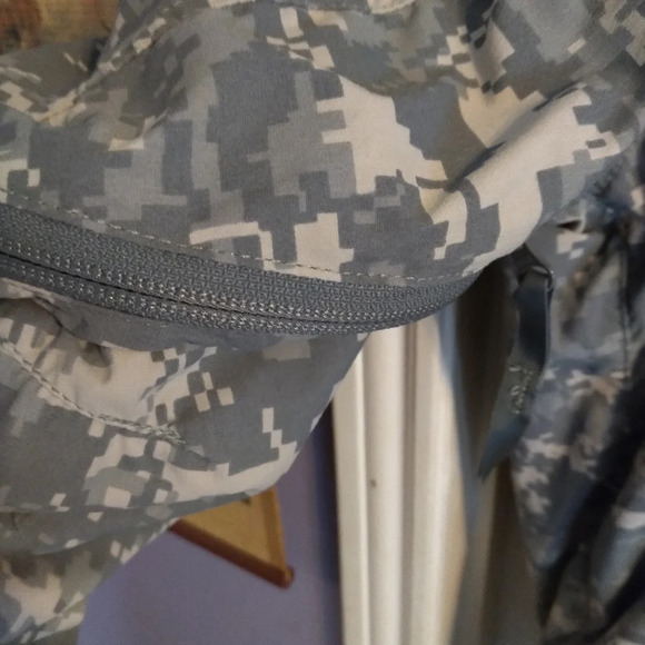 M R camo jacket army gen 3 soft shell army issued full zip Sz XL - Picture 13 of 14